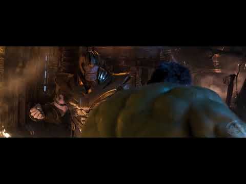 Hulk vs Thanos ONLY - Slow Motion