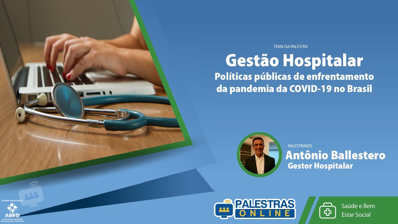Enfretamento Covid19 - Antonio Ballestero - Palestras Online