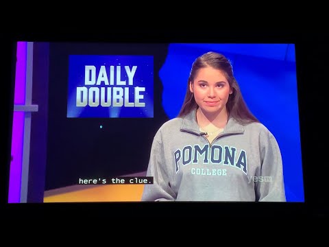 Double Jeopardy National College Championship 2022, 2nd Daily Double - Semifinal #2 (2/17/22)