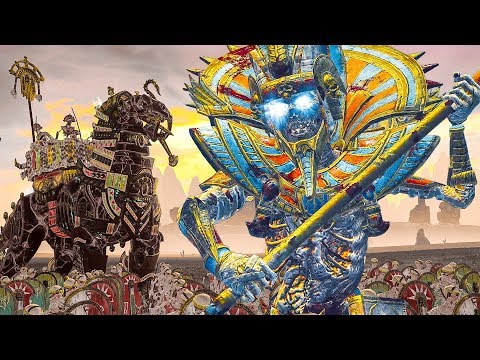 SETTRA THE IMPERISHABLE - Rise of the Tomb Kings - Total War WARHAMMER 2 Epic Cinematic Battle