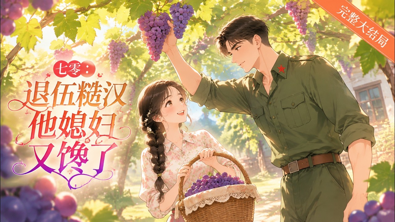 【完结】💕《七零：退伍糙汉他媳妇又馋了》苏禾年穿成七十年代知青，开局嫁给沉默寡言的退伍糙汉裴?