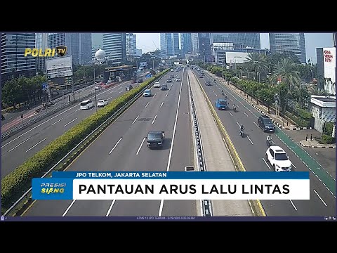 NTMC POLRI - PANTAUAN ARUS LALU LINTAS SIANG 29/05/25