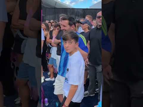 Leo Messi couldn't hold back his laughter 😂 #leomessi #messi #intermiami #miami #futbol