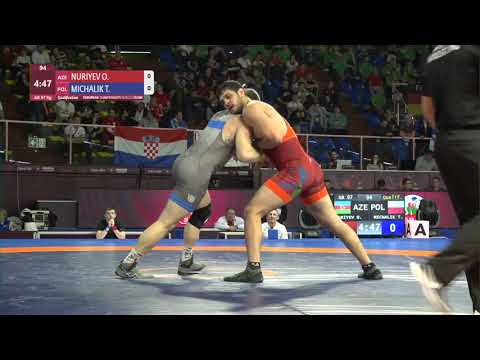 Qual. GR - 97 kg: O. NURIYEV (AZE) v. T. MICHALIK (POL)