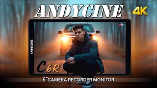 ANDYCINE C6R – 4K Recording Field Monitor + INKEE RGB Tube  Light