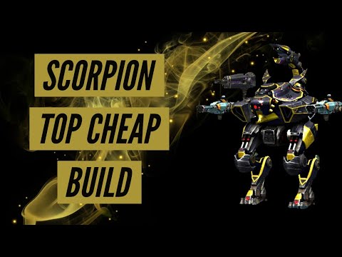 War Robots: New Scorpion Robot Storm Shredder/Top Cheap Build