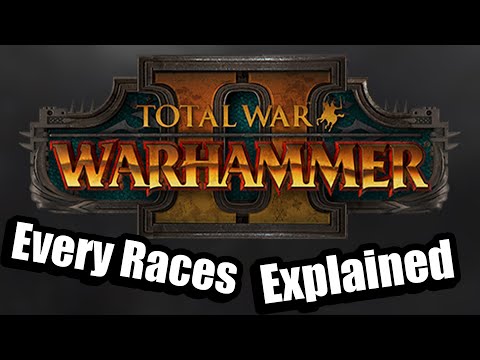 Every Race in Total war Warhammer in a Nutshell
