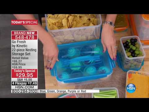 HSN | Kinetic Food Storage Premiere 06.13.2017 - 04 PM