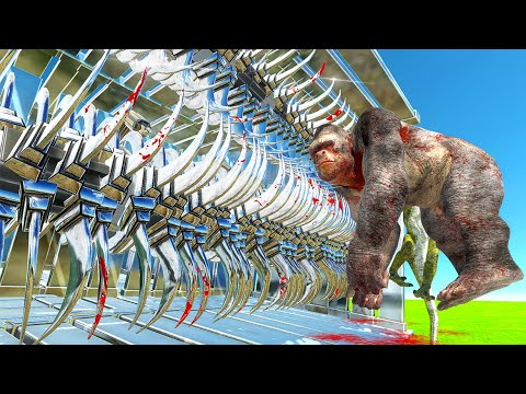 MEAT GRINDER Destroys Every Unit - Animal Revolt Battle Simulator