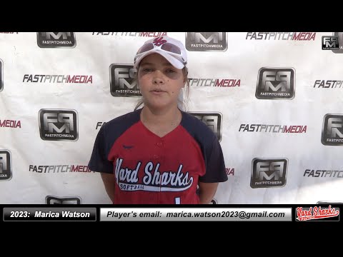 2023 Marica Watson 3.75 GPA Middle Infielder and Outfielder Softball Skills Video - Ca Yard Sharks