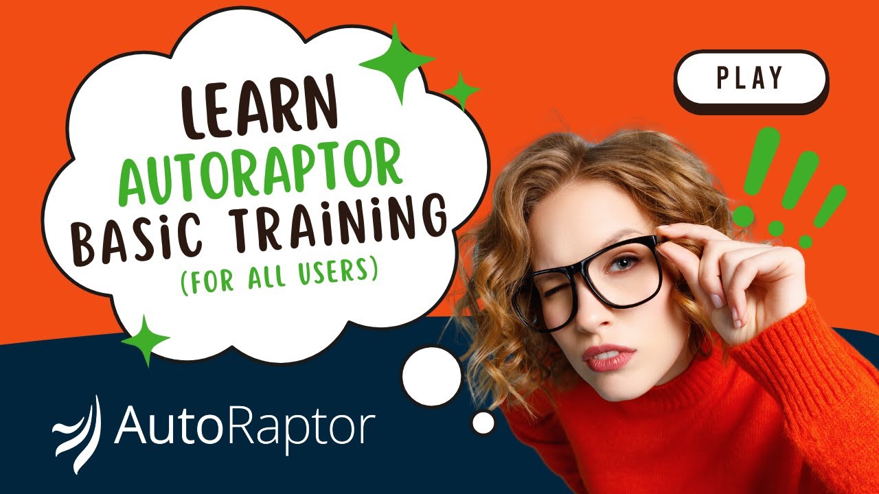 Basic Training - AutoRaptor