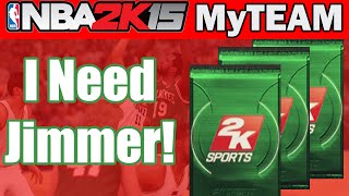 NBA - NBA 2K15 MyTeam Pack Opening - I NEED JIMMER!! | NBA 2K15 MyTeam PS4 Gameplay