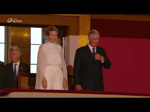 The Brabançonne Belgian National Anthem  Belgisch Volkslied  Hymne Belge