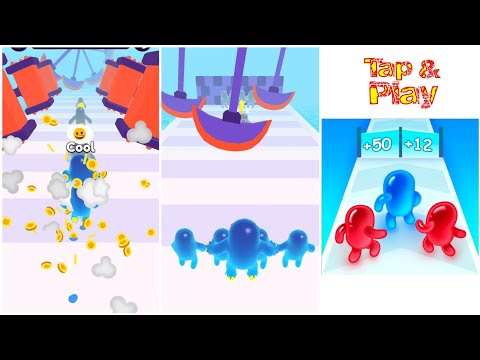 Join Blob Clash 3D Levels 15 - 21 Gameplay Walkthrough Android Games All Levels Unlock