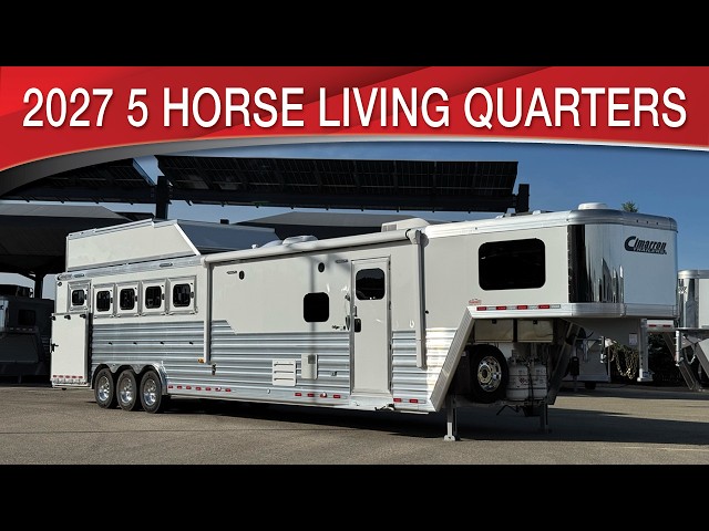 Preview image of 2027 Cimarron Norstar 5 Horse Living Quarters youtube video