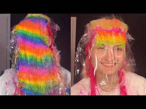 Holographic Prism Hair using Iroiro (IT GLOWS!!)