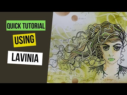 Quick and Easy Cardmaking Using Lavinia Stamps