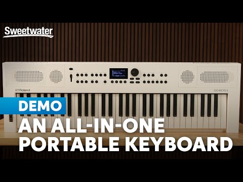 Roland GO:KEYS 5: A Do-it-all Compact & Lightweight Keyboard