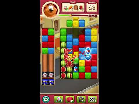 Toon Blast 2278 NO BOOSTERS 3 stars