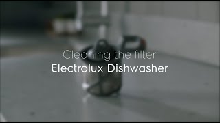 How to clean dishwasher filter, Electrolux, Dishwasher