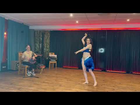 Natalia Belly Dance - Drum solo improvisation