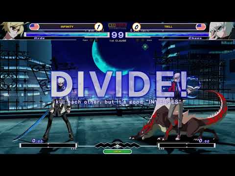 CEOTaku 2018 Under Night In-Birth - Infinity vs Trill - Top 48