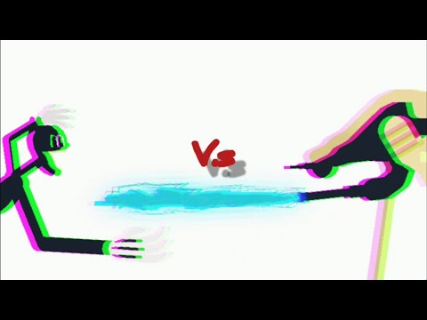 Cartoon cat Vs Strider HalfLife | Battle Animation |