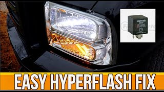 HOW TO FIX HYPERFLASH TURN SIGNALS cheap and easy