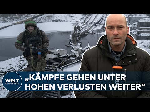 UKRAINE-KRIEG: Verbissene Kämpfe - Russen kämpfen sich Meter für Meter voran | WELT Hintergrund