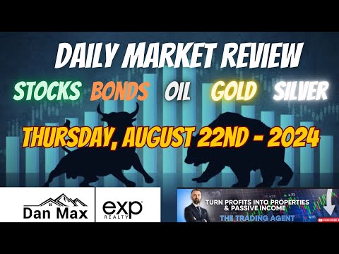 Daily Market Review - August 22nd, 2024 | Stocks, Oil, Bonds, Gold & Silver Analysis