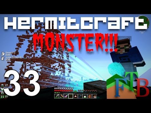 Hermitcraft FTB Monster Ep 33 - Hypno go BOOM!!!