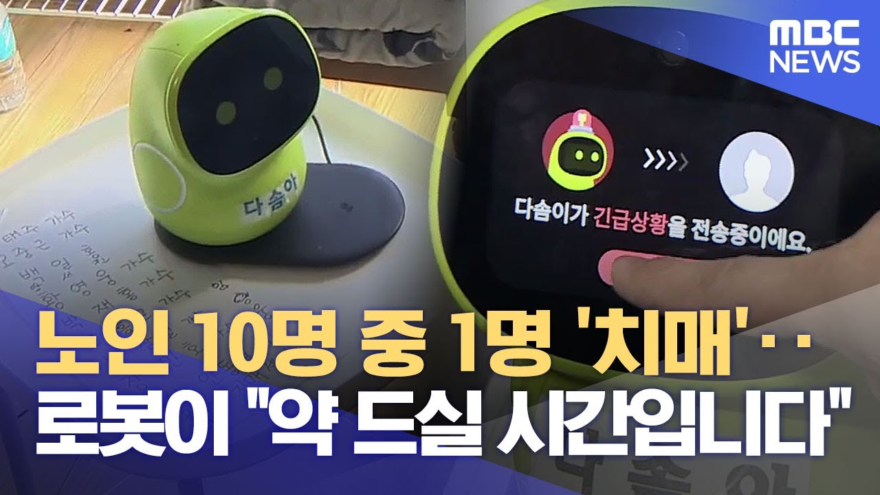 치매 노인 돌봄 로봇