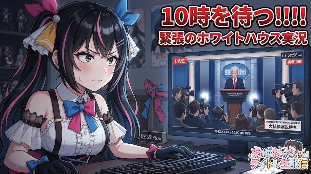 【4/2】 あばねちゃんと株の実況中継 【配信365回目】