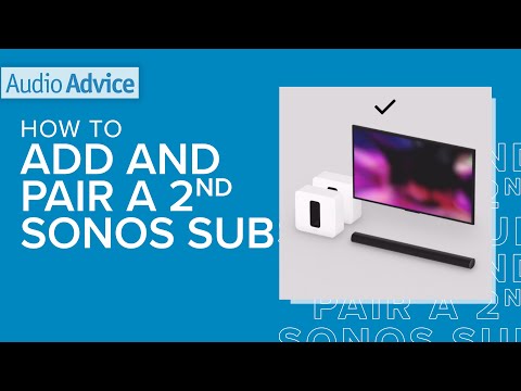How To Add and Pair a Second Sonos Sub