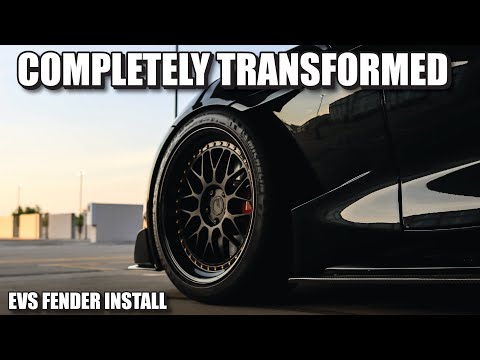 SICKEST SUPRA MODIFICATION I'VE DONE YET! (EVS Fenders Install for the A90 Supra)