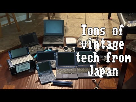 I ordered TONS of vintage tech from Japan! | Unboxing, testing and repairs