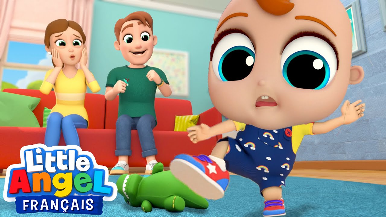 Mes premiers pas - Bébé apprend à marcher - Comptines pour bébé | Little Angel Français