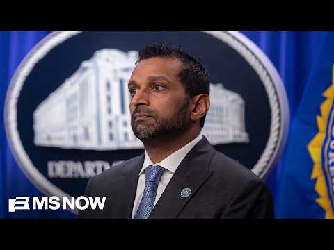 'Huge deal': Dem Senator lauds top Republican's call to hold Kash Patel accountable