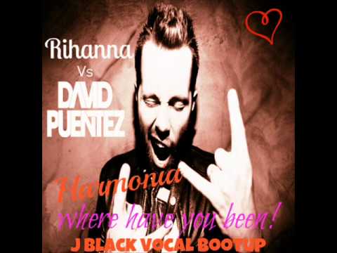 David Puentez vs Rihanna - Harmonia, Where have you been (J Black Vocal Bootup)