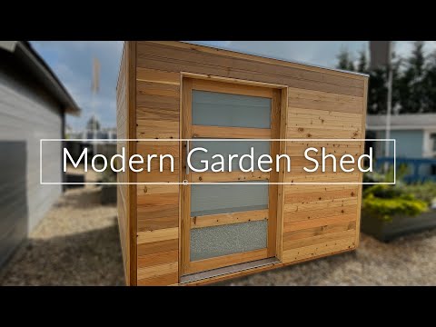 Modern Garden Shed Tour - Garden Affairs