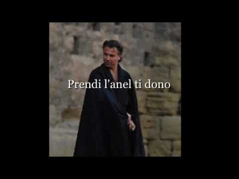 Roberto Alagna & Angela Gheorghiu Prendi l'anel ti dono - La Somanbula - Bellini