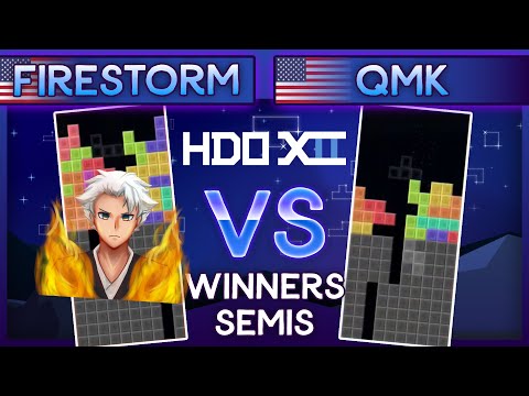 Hard Drop Open 12 - FireStorm Vs. QMK - Winners Semis TETR.IO Tournament
