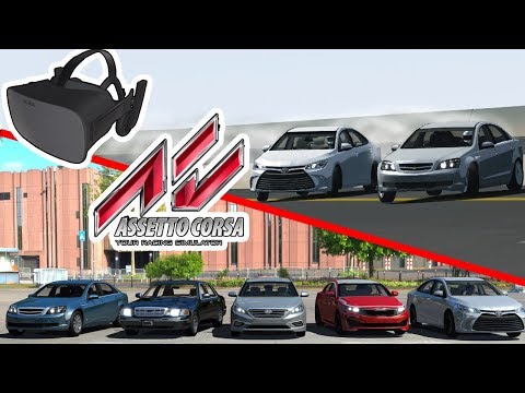 Assetto Corsa VR - Saudi Drift | خشة على سوناتا وكامري وكابرس على اسيتو كورزا + طرح 5 سيارات هجوله