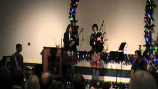 Two Pipers Piping God rest ye Merry Gentlemen & Cream Sickle