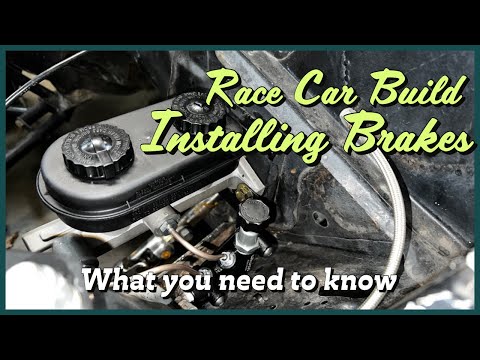 New Drag Racing Car Build / Brakes / Cheap Master Cylinder