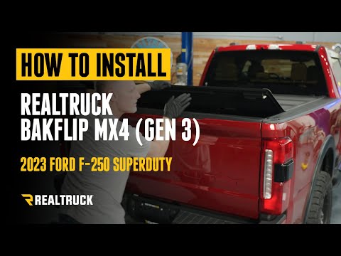 How to Install RealTruck BAKFlip MX4 (Gen3) on a 2023 Ford F-250 Superduty