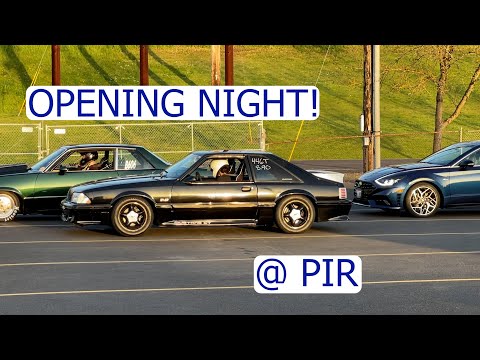 First Race of the Season! PIR 1/8 Mile Drag Racing Opening Night 2022