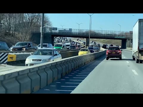 How traffic patterns in Massachusetts have changed from pre-pandemic levels