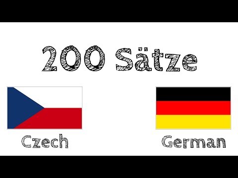 200 Sätze - Tschechisch - Deutsch