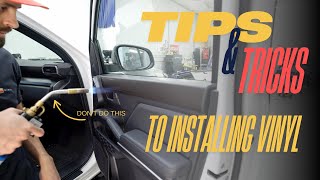 Taco Vinyl Door Skins - Installation Tips and Tricks
